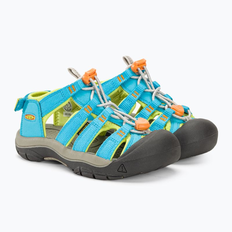 Sandale pentru copii KEEN Newport Boundless blue atoll/daiquiri green 4