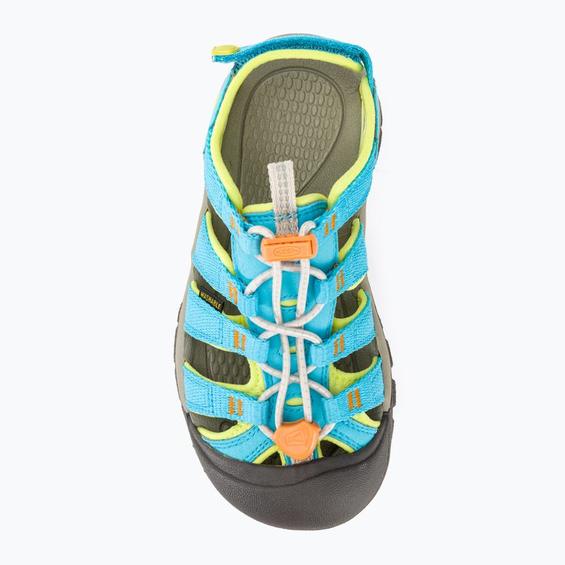 Sandale pentru copii KEEN Newport Boundless blue atoll/daiquiri green 6