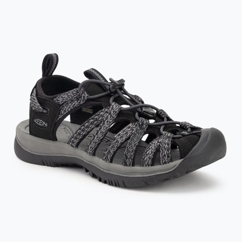 Sandale pentru femei KEEN Whisper black/ steel grey