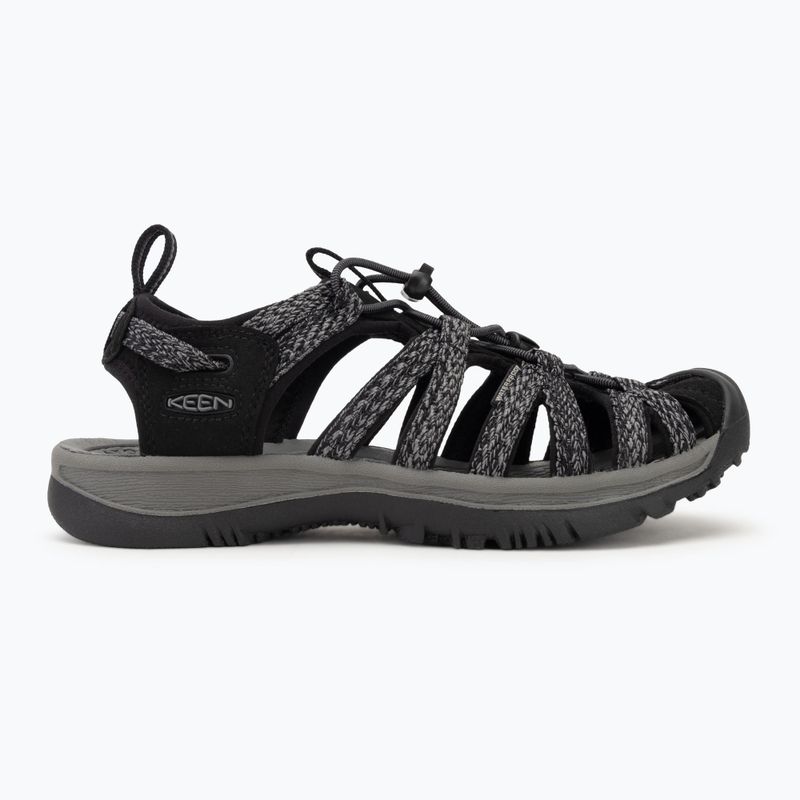 Sandale pentru femei KEEN Whisper black/ steel grey 2