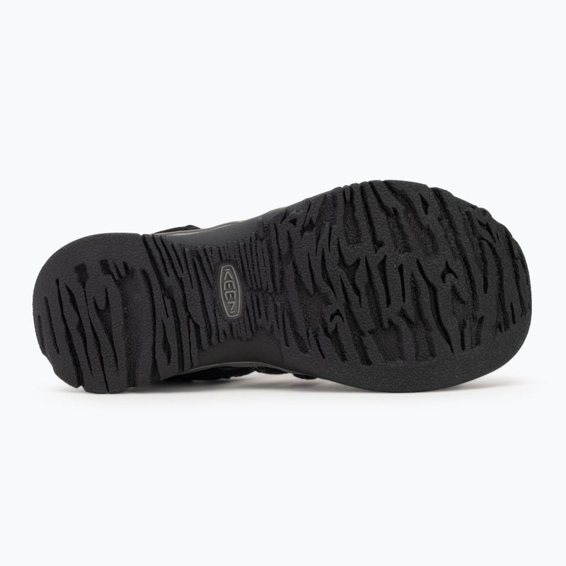 Sandale pentru femei KEEN Whisper black/ steel grey 4