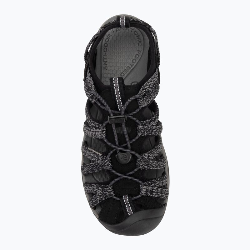 Sandale pentru femei KEEN Whisper black/ steel grey 5
