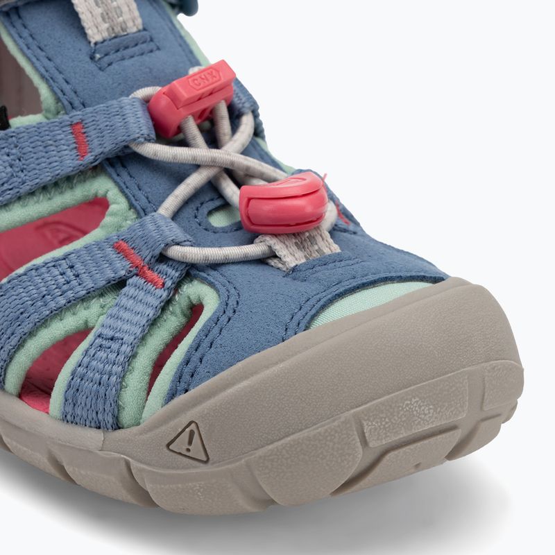 KEEN Seacamp II CNX albastru coronet/roz aprins sandale pentru copii 7