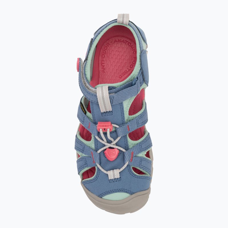 Sandale pentru juniori KEEN Seacamp II CNX coronet blue/ hot pink 5