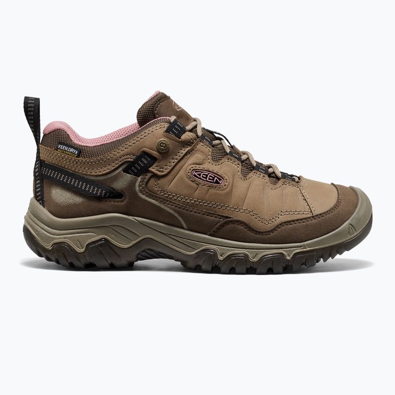 Încălțăminte de trekking pentru femei KEEN Targhee IV Wp brindle/nostalgia rose 2