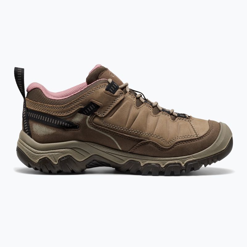 Încălțăminte de trekking pentru femei KEEN Targhee IV Wp brindle/nostalgia rose 3