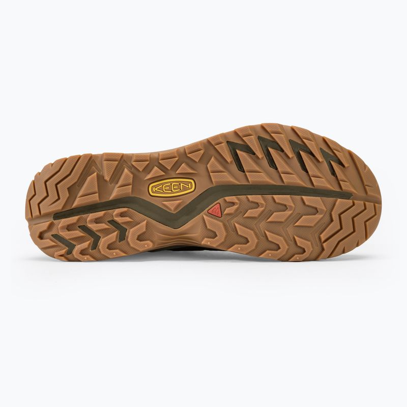 Încălțăminte de turism pentru bărbați KEEN Versacore WP dark olive/antique moss 4