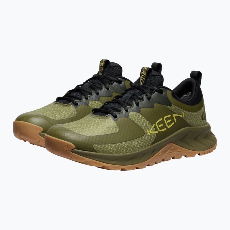 Încălțăminte de turism pentru bărbați KEEN Versacore WP dark olive/antique moss 10