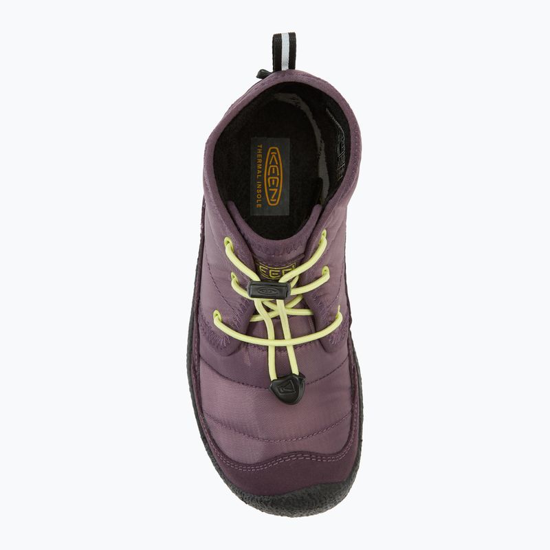 KEEN Howser II Chukka WP cizme junior plum perfect/daiquiri green