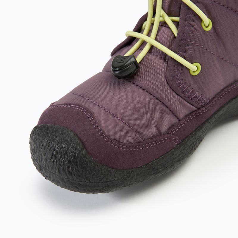 KEEN Howser II Chukka WP cizme junior plum perfect/daiquiri green