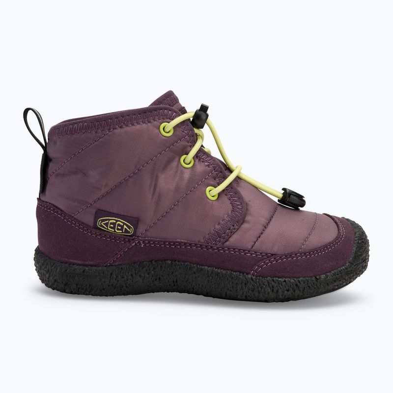 KEEN Howser II Chukka WP pantofi pentru copii plum perfect/daiquiri green 2