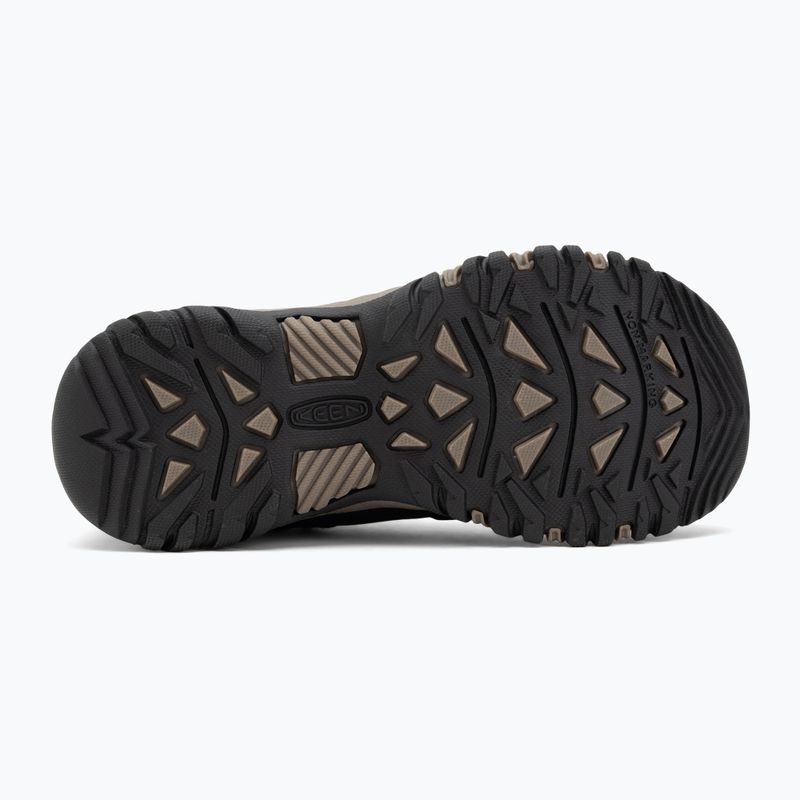 Încălțăminte de trekking pentru copii KEEN Targhee IV Mid Waterproof bison/brindle 4