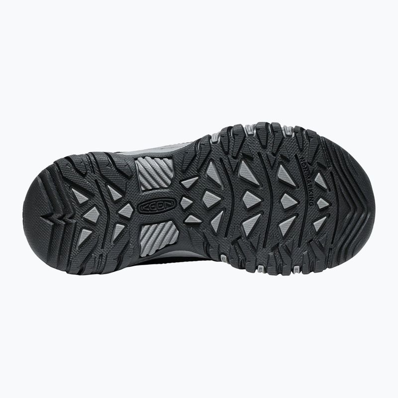 Încălțăminte de trekking pentru copii KEEN Targhee IV Low Waterproof black/steel grey 7