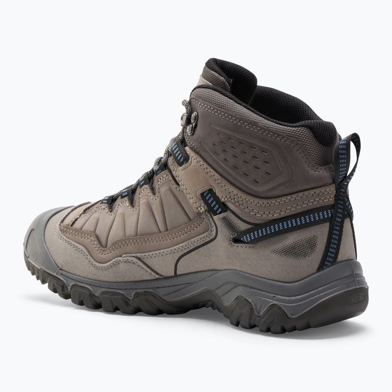Încălțăminte de trekking pentru bărbați KEEN Targhee IV Mid WP steel grey/coronet blue 3