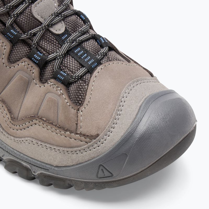 Încălțăminte de trekking pentru bărbați KEEN Targhee IV Mid WP steel grey/coronet blue 7