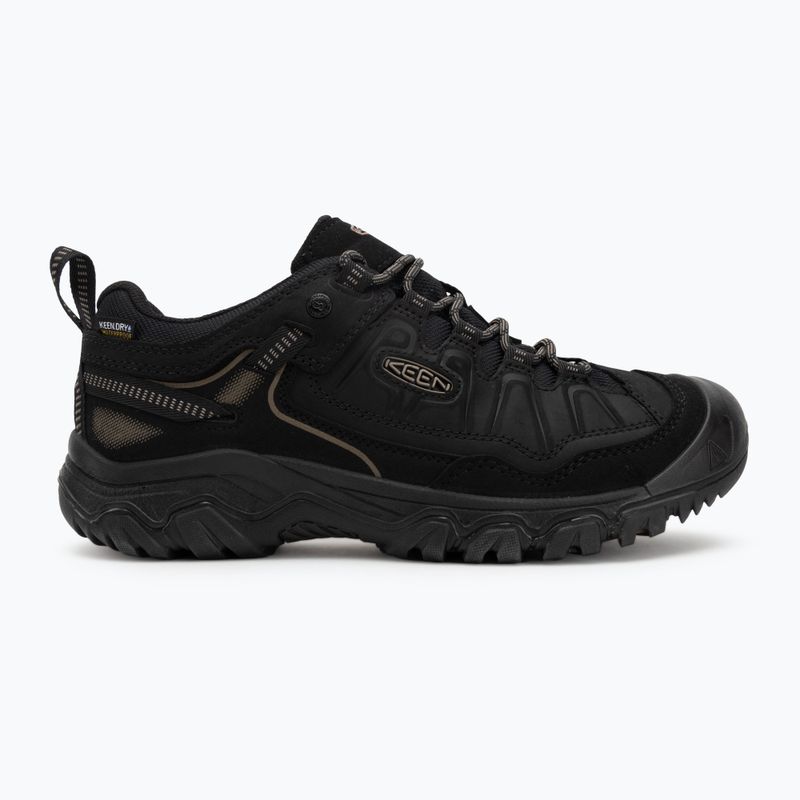Încălțăminte de trekking pentru bărbați KEEN Targhee IV Waterproof triple black 2