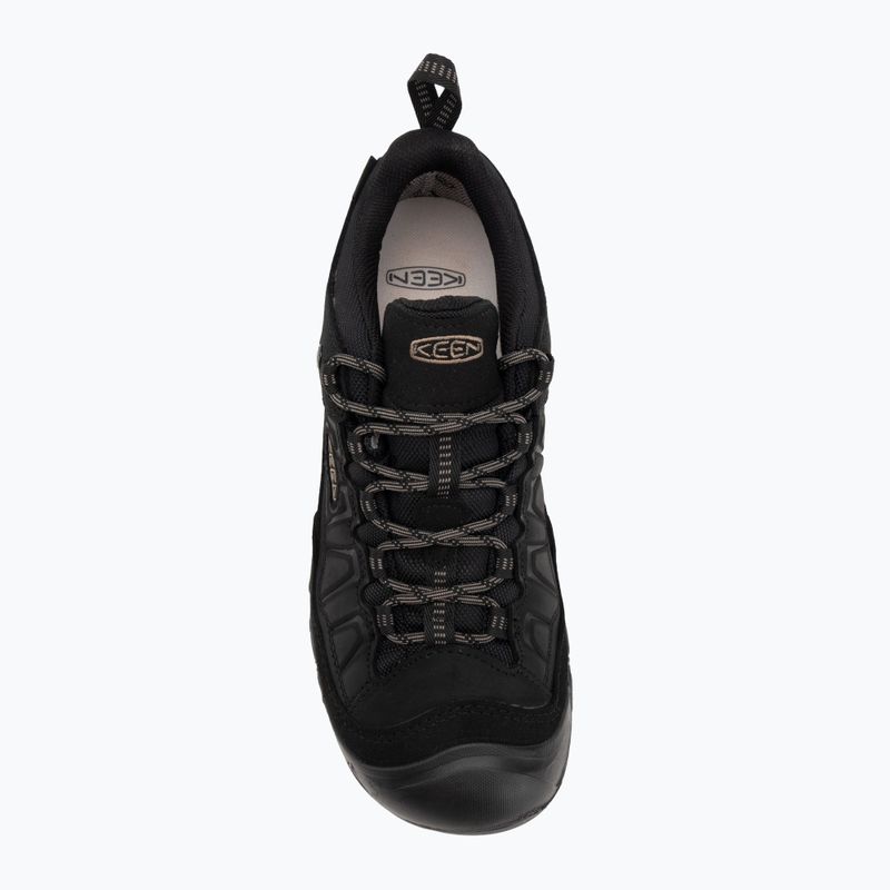 Încălțăminte de trekking pentru bărbați KEEN Targhee IV Waterproof triple black 5