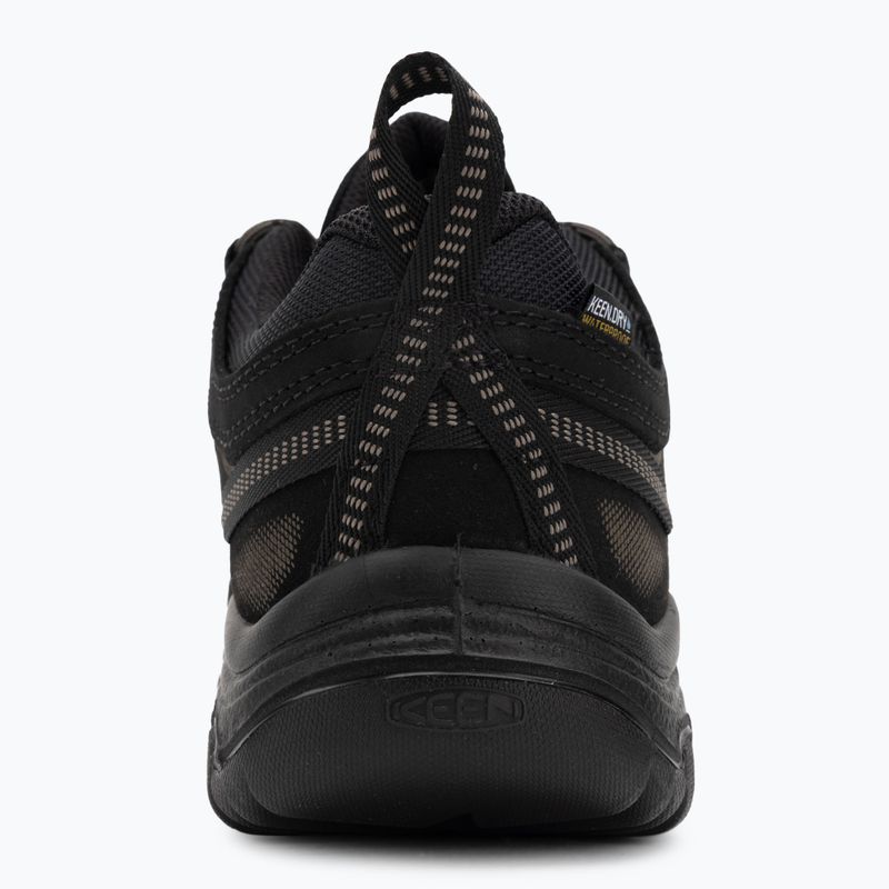 Încălțăminte de trekking pentru bărbați KEEN Targhee IV Waterproof triple black 6