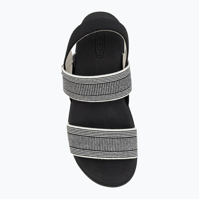 Sandale pentru femei KEEN Elle Backstrap black/star white 5