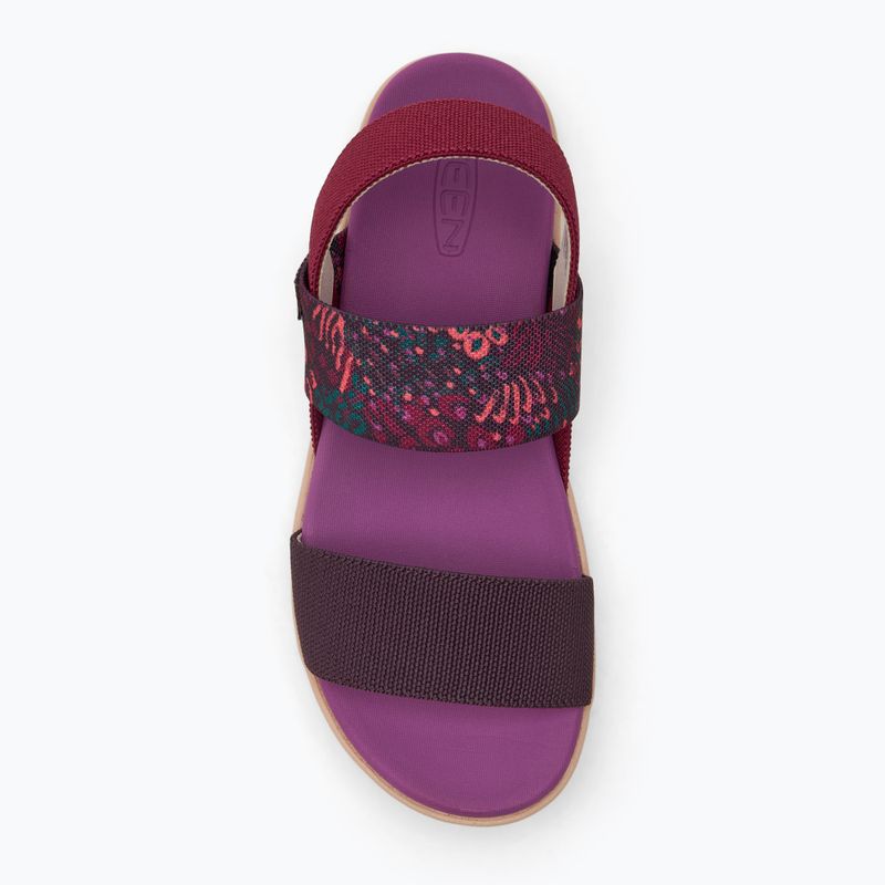 Sandale pentru femei KEEN Elle Backstrap beaujolais/plum perfect 4
