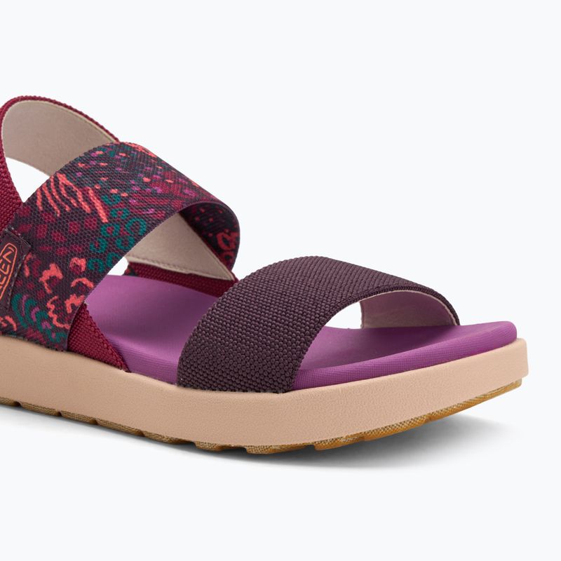 Sandale pentru femei KEEN Elle Backstrap beaujolais/plum perfect 7