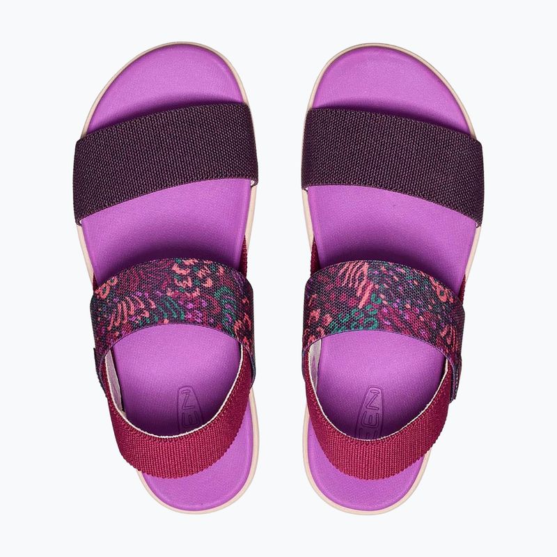 Sandale pentru femei KEEN Elle Backstrap beaujolais/plum perfect 5