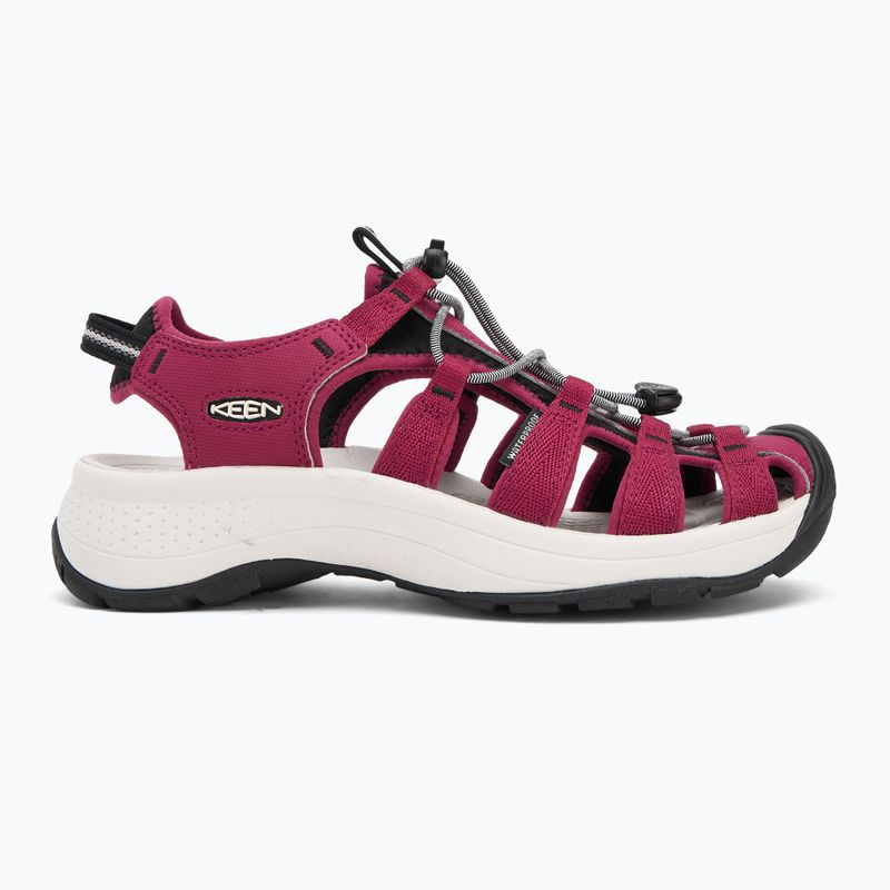 Sandale pentru femei  KEEN Astoria West beaujolais/star white 2