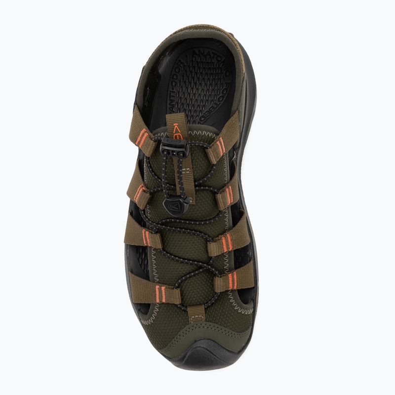 Sandale pentru bărbați KEEN Seanik H2 forest night/ dark olive 5