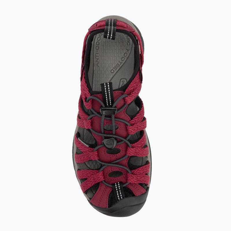 Sandale pentru femei KEEN Whisper beaujolais/ black 5