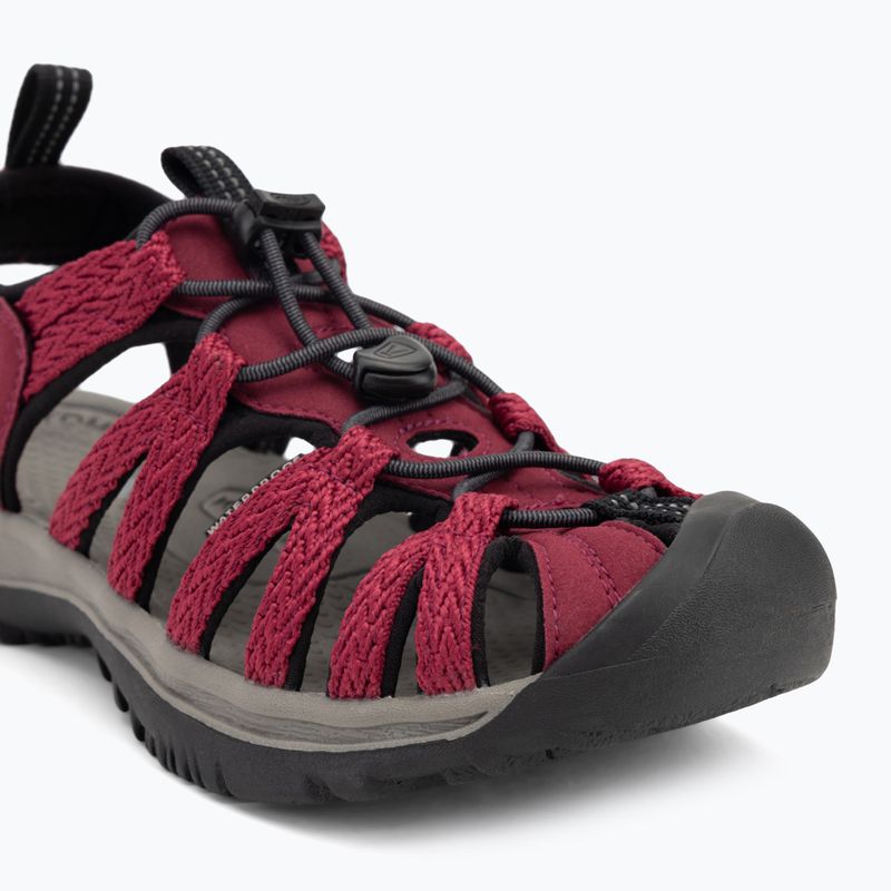Sandale pentru femei KEEN Whisper beaujolais/ black 7