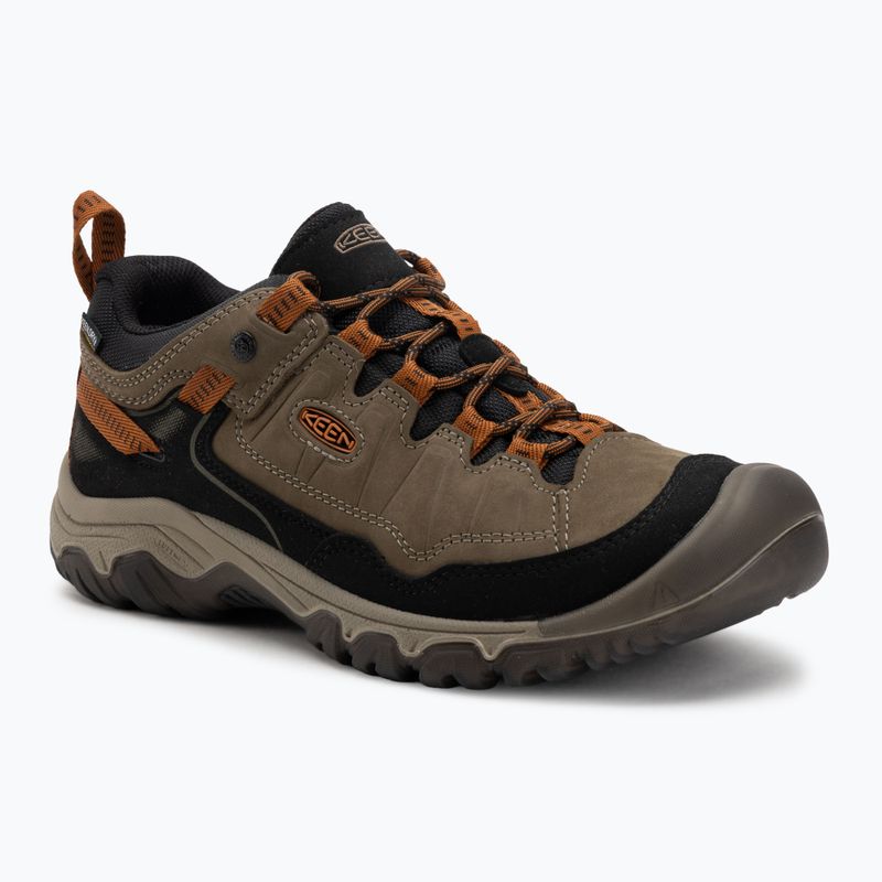 Încălțăminte de trekking pentru bărbați KEEN Targhee IV WP sea turtle/roasted pecan