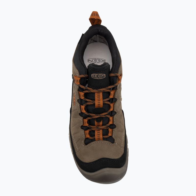 Încălțăminte de trekking pentru bărbați KEEN Targhee IV WP sea turtle/roasted pecan 5