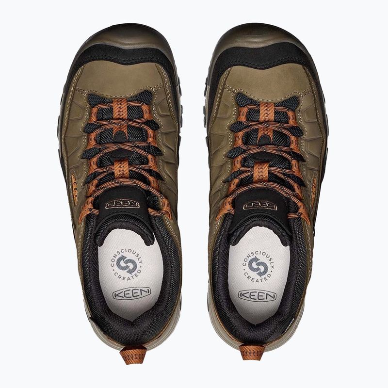 Încălțăminte de trekking pentru bărbați KEEN Targhee IV WP sea turtle/roasted pecan 13