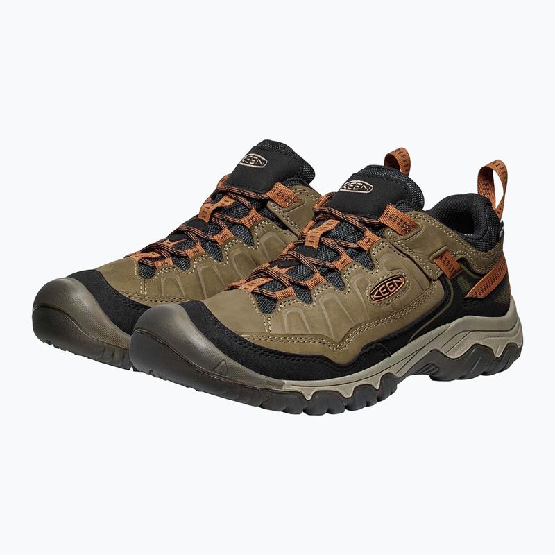 Încălțăminte de trekking pentru bărbați KEEN Targhee IV WP sea turtle/roasted pecan 14