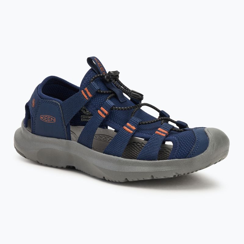 Sandale pentru bărbați KEEN Seanik H2 naval academy/ gold flame