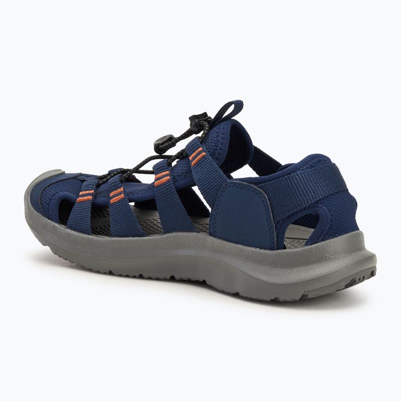 Sandale pentru bărbați KEEN Seanik H2 naval academy/ gold flame 3