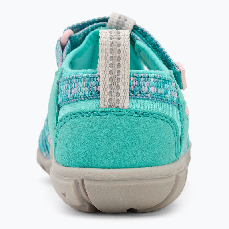KEEN Seacamp II CNX sandale pentru copii aqua/giggle roz 6