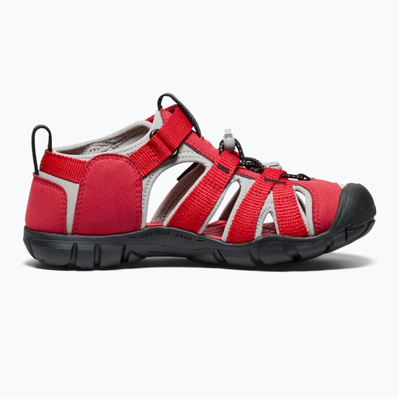 Sandale pentru juniori KEEN Seacamp II CNX red/alloy 3