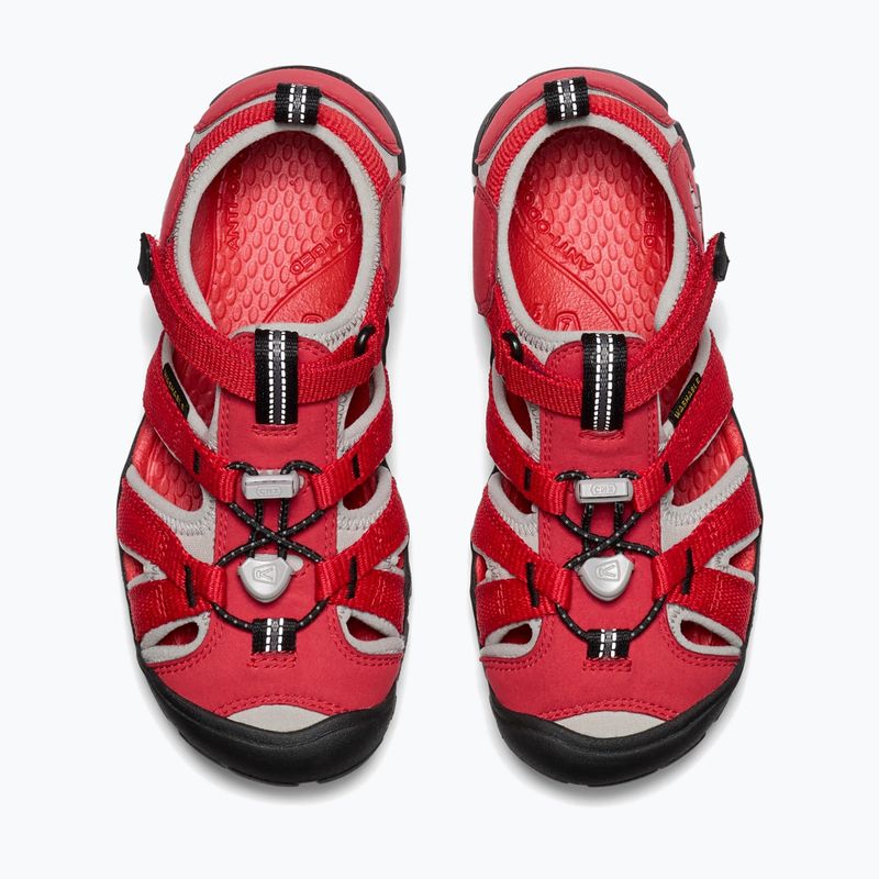 Sandale pentru juniori KEEN Seacamp II CNX red/alloy 7
