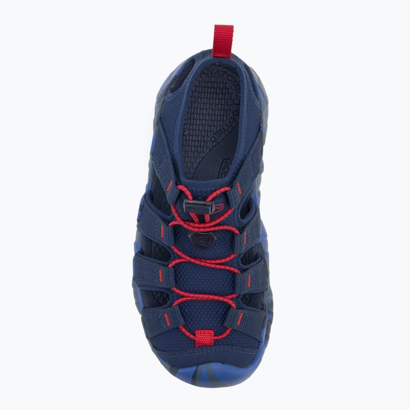 Sandale pentru copii KEEN Hyperport H2 naval academy/red carpet 5