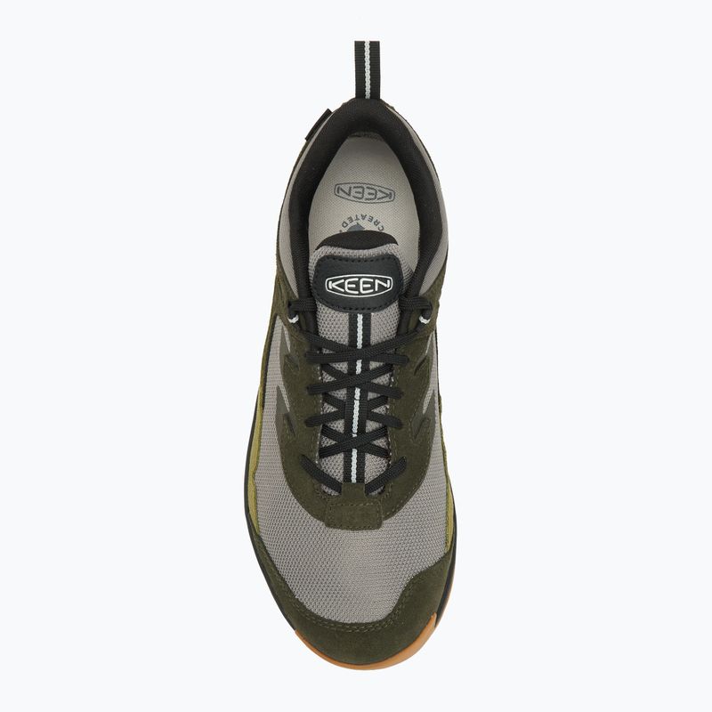 Încălțăminte de trekking pentru bărbați KEEN Hightrail Waterproof Steel grey/forest night 5