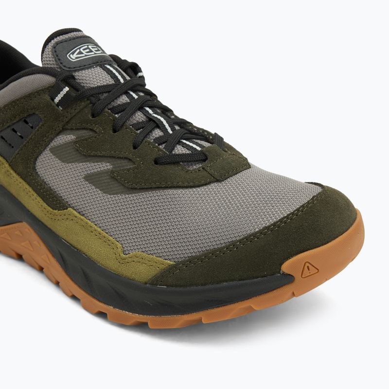 Încălțăminte de trekking pentru bărbați KEEN Hightrail Waterproof Steel grey/forest night 7