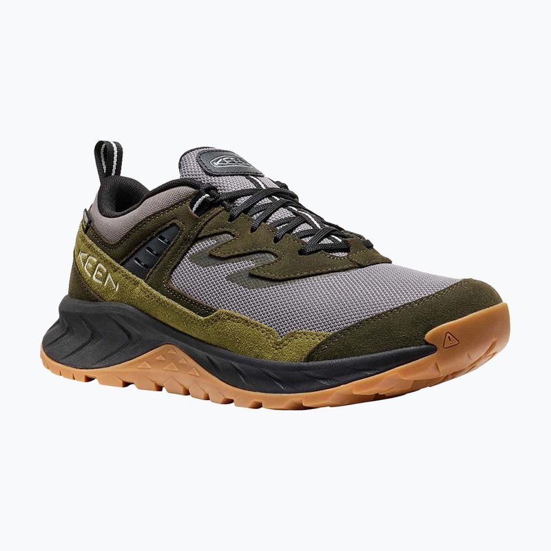 Încălțăminte de trekking pentru bărbați KEEN Hightrail Waterproof Steel grey/forest night