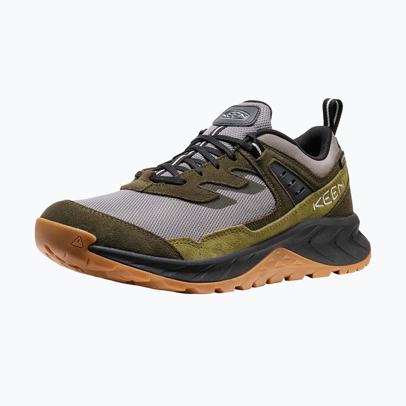 Încălțăminte de trekking pentru bărbați KEEN Hightrail Waterproof Steel grey/forest night 6