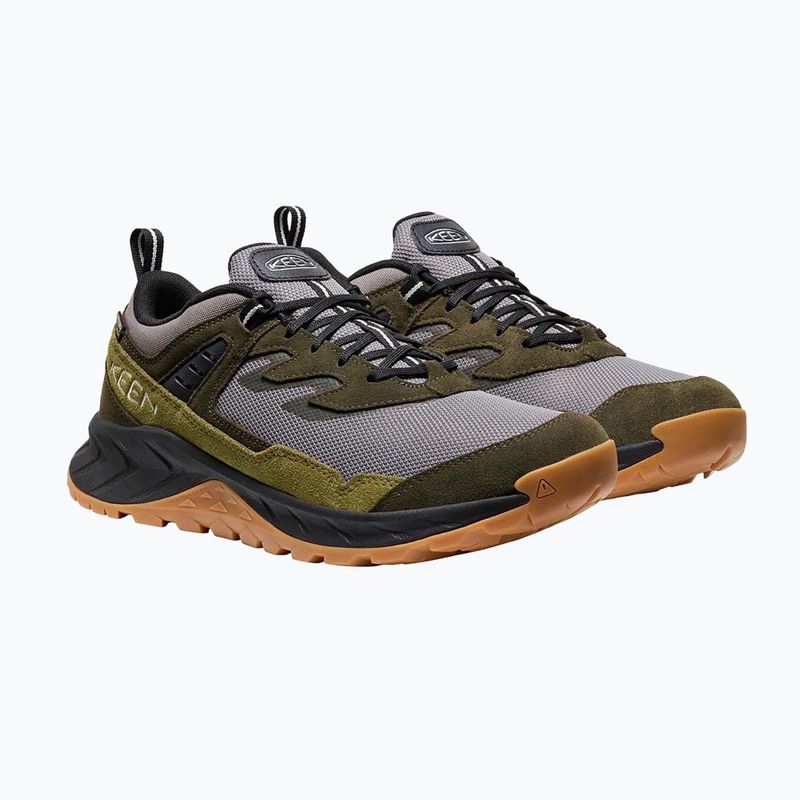 Încălțăminte de trekking pentru bărbați KEEN Hightrail Waterproof Steel grey/forest night 7