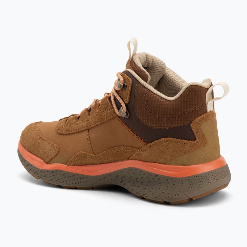 Încălțăminte de trekking pentru femei Keen Leiki Leather Mid Waterproof chipmunk/bison 3