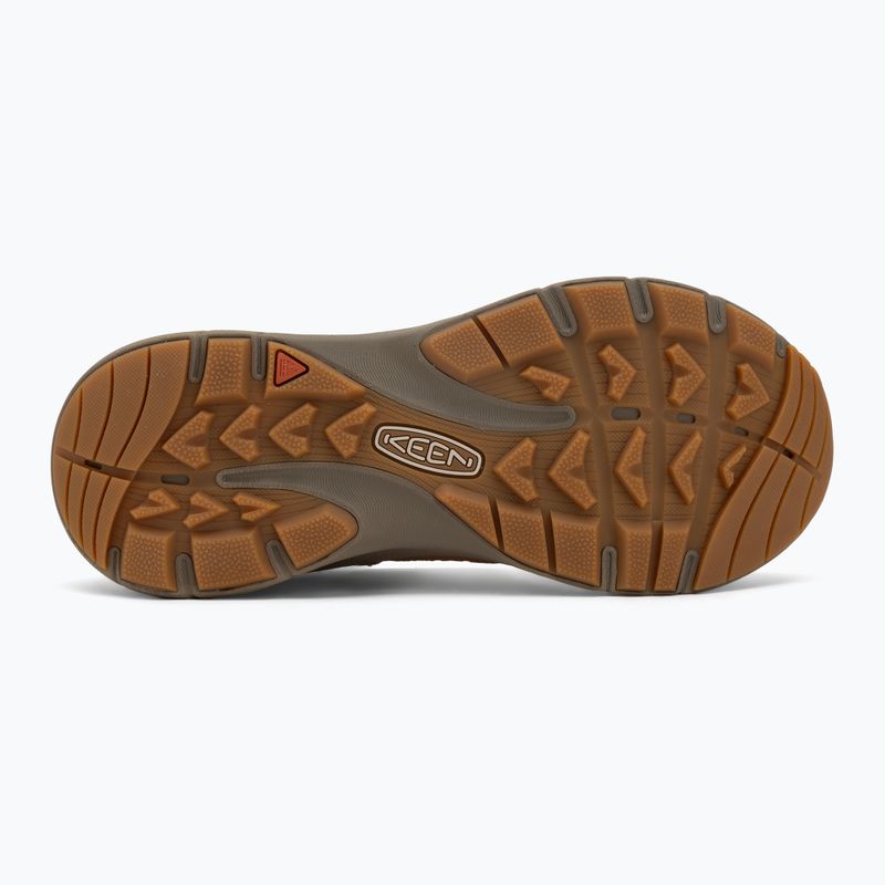 Încălțăminte de trekking pentru femei Keen Leiki Leather Mid Waterproof chipmunk/bison 4