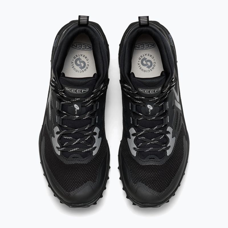 Încălțăminte de trekking pentru bărbați KEEN Zionic Nxt Mid Wp triple black 5