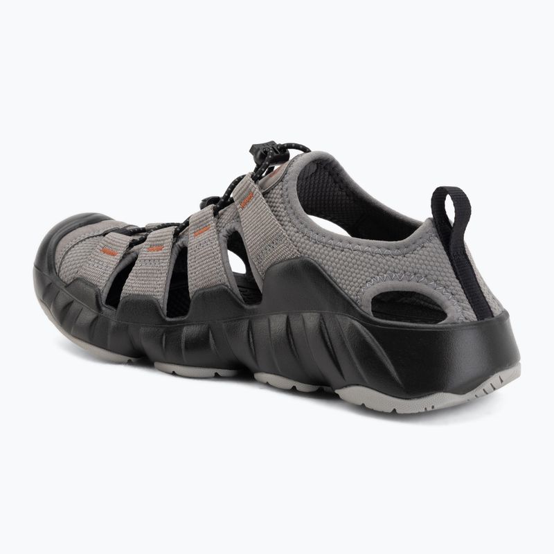 Sandale pentru bărbați KEEN Hyperport H2 steel grey/burnt brick 3