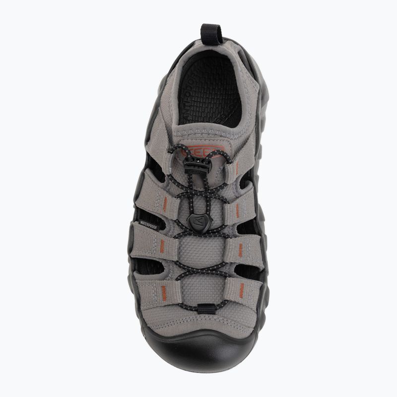 Sandale pentru bărbați KEEN Hyperport H2 steel grey/burnt brick 5